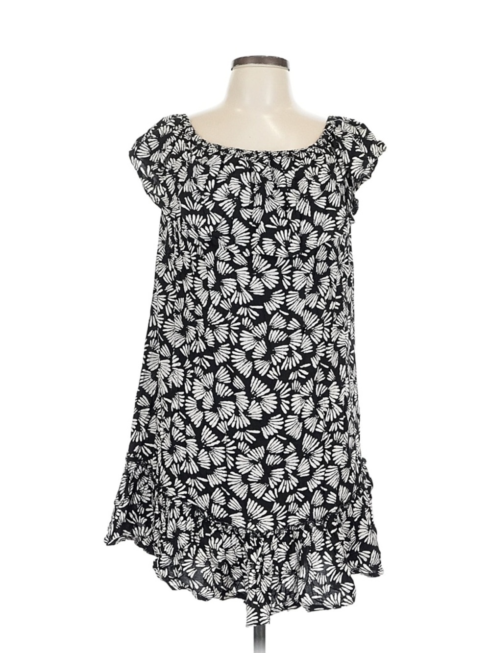 Blue island rayon dress